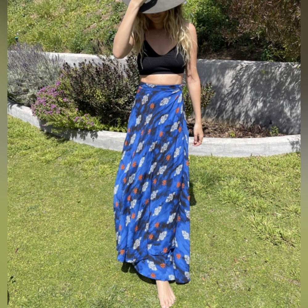 TYSA Print Wrap skirt 00